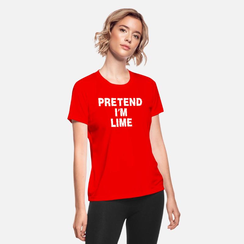 Pretend I'm Lime Costume Minimalist