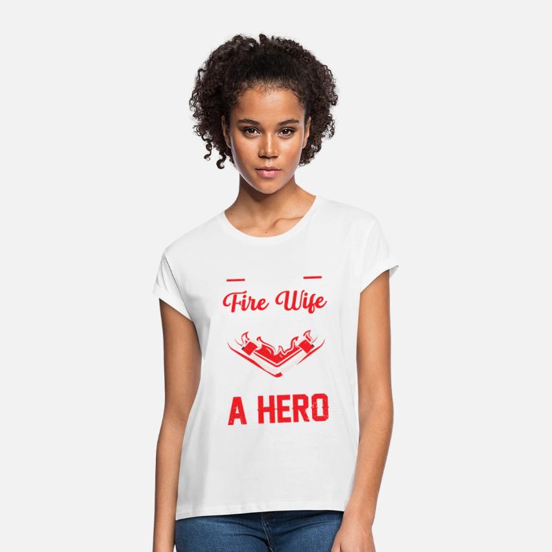 Proud Fire Wife Strength Courage Married to a Hero
