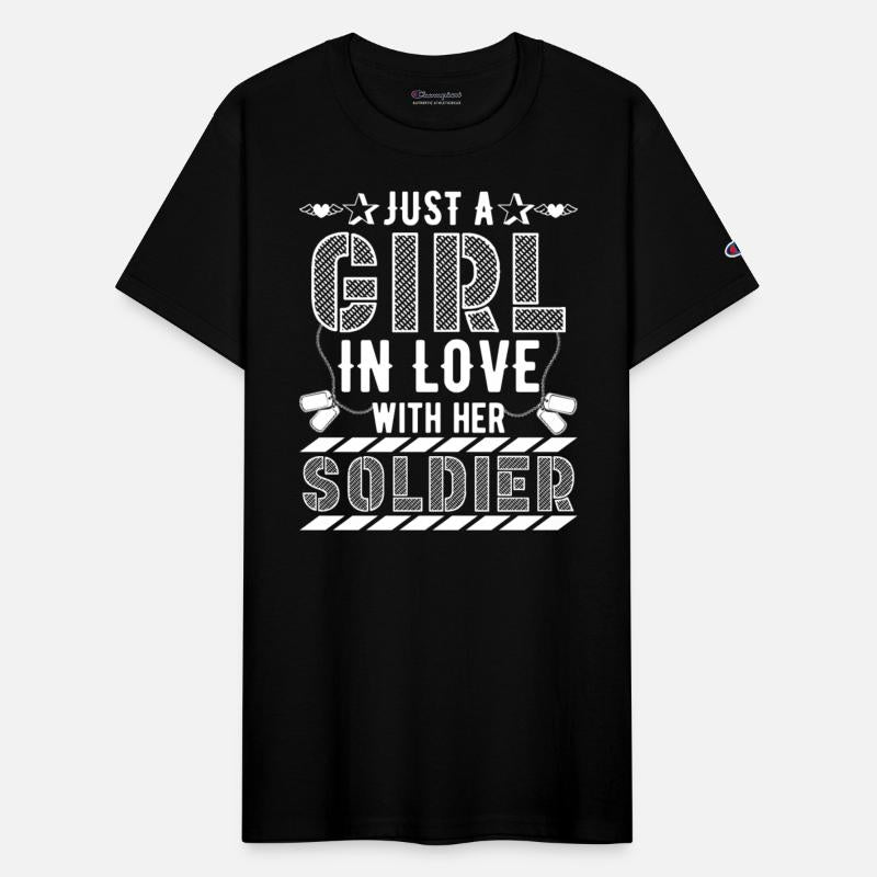 Proud Girlfriend Soldiers America Heroes USA