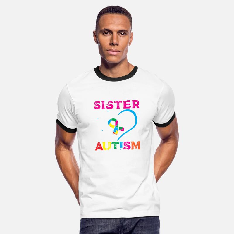 Proud Sister Of An Autism Warrior Spectrum
