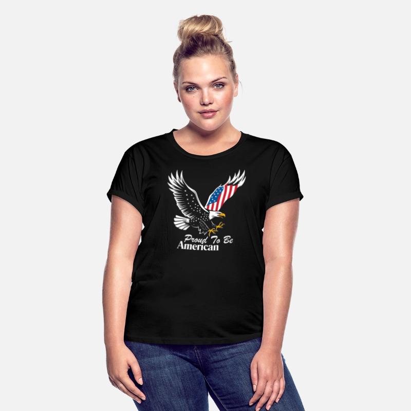 Proud To Be American Eagle Flag