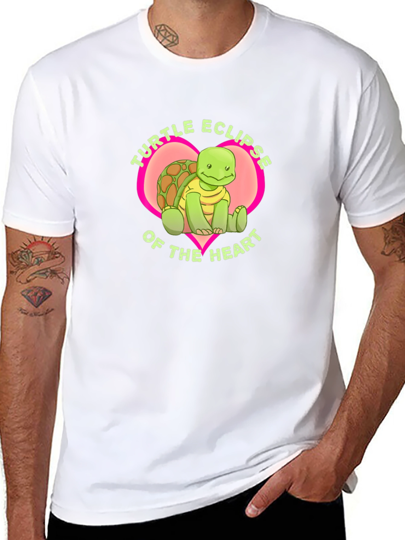 Turtle Eclipse of the Heart Graphic Tee