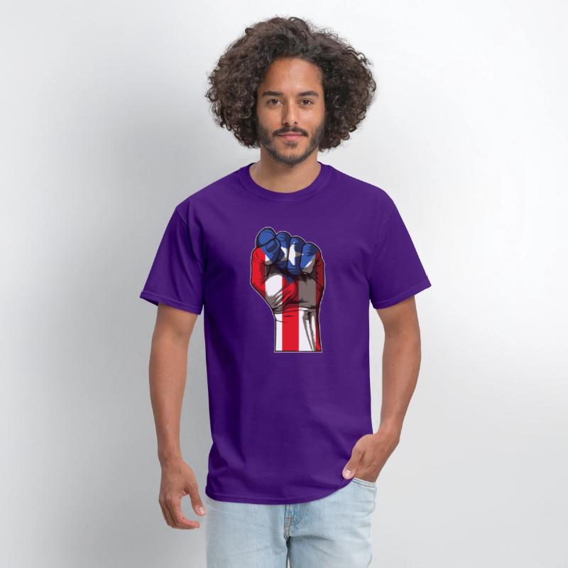 Puerto Rico Fist | Proud Boricua Flag