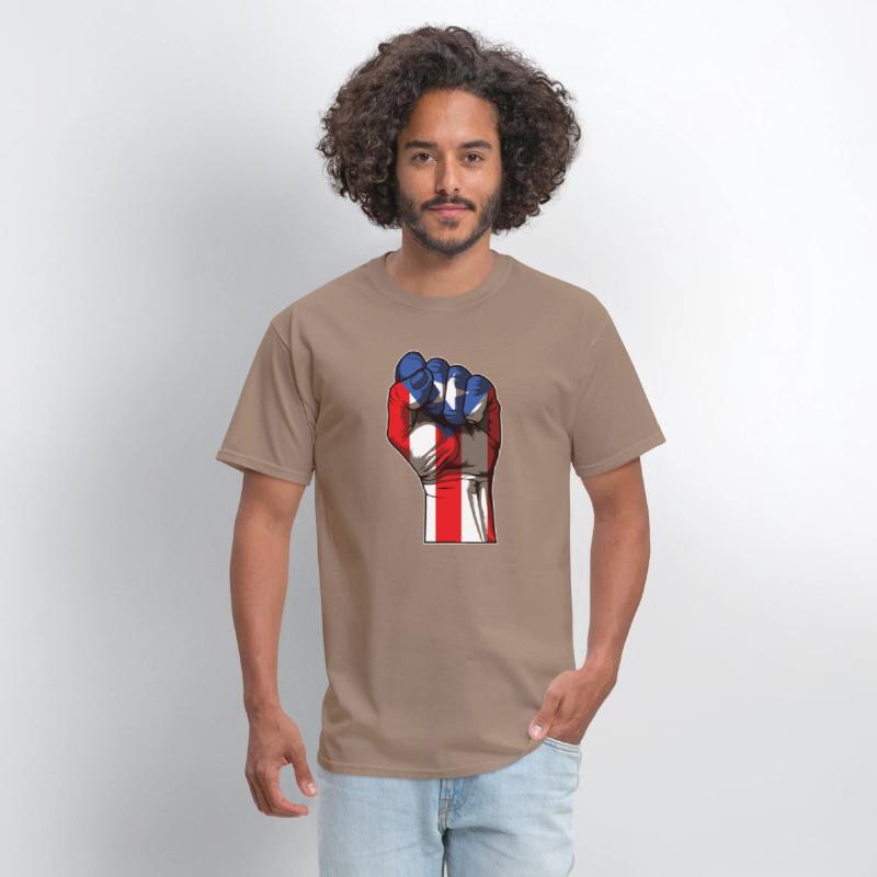 Puerto Rico Fist | Proud Boricua Flag
