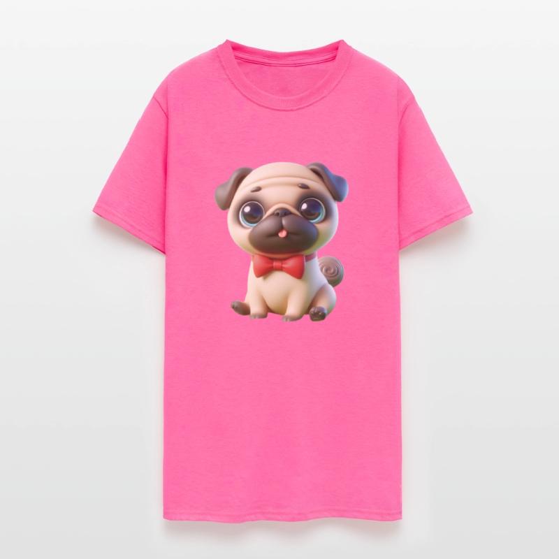 Pug dog in a bow tie