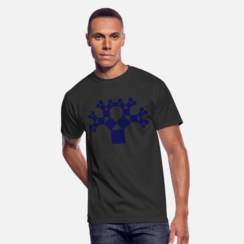 Pythagoras tree, fractal - patterns of creation