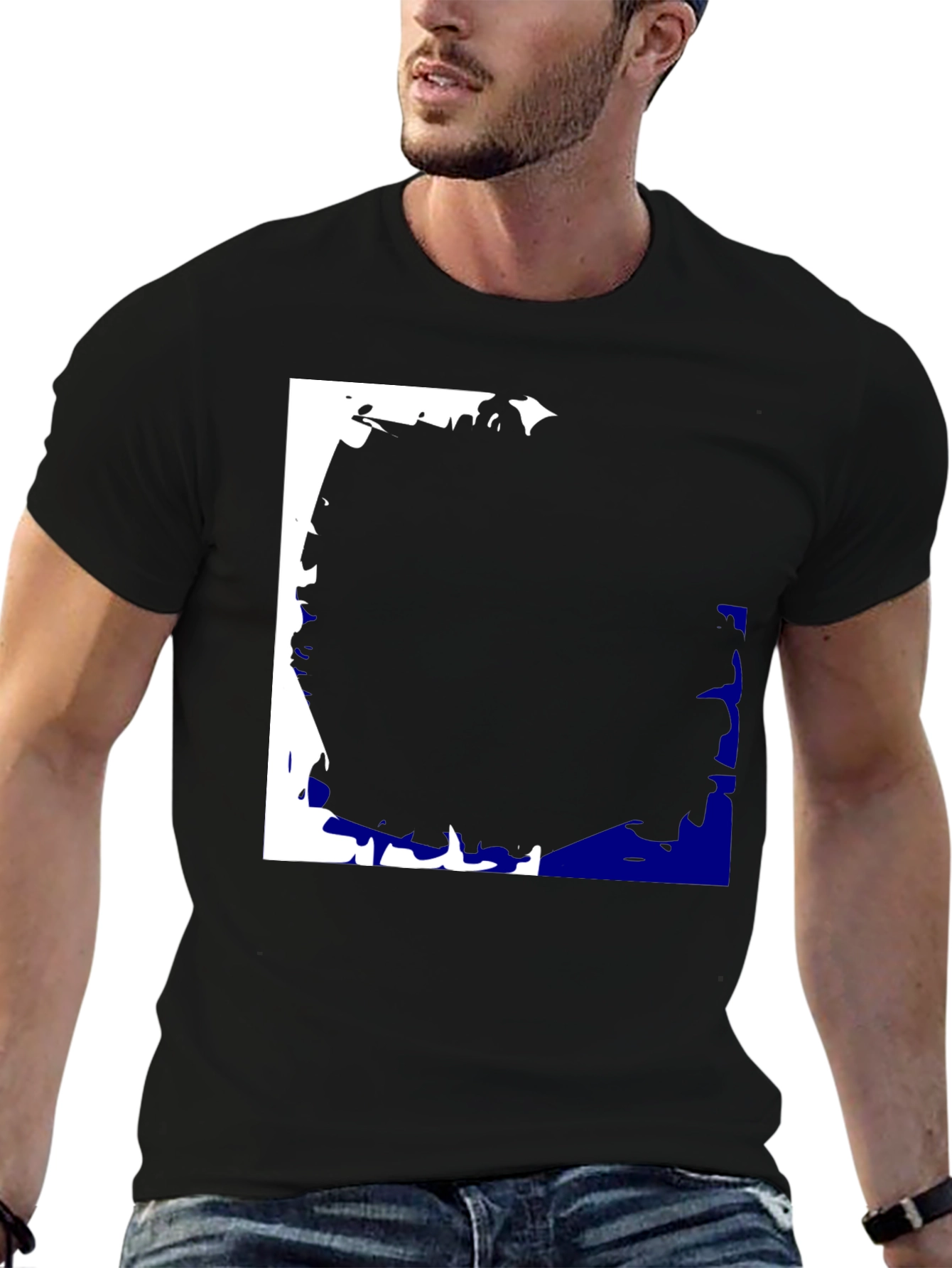 Abstract Graphic Print T-Shirt