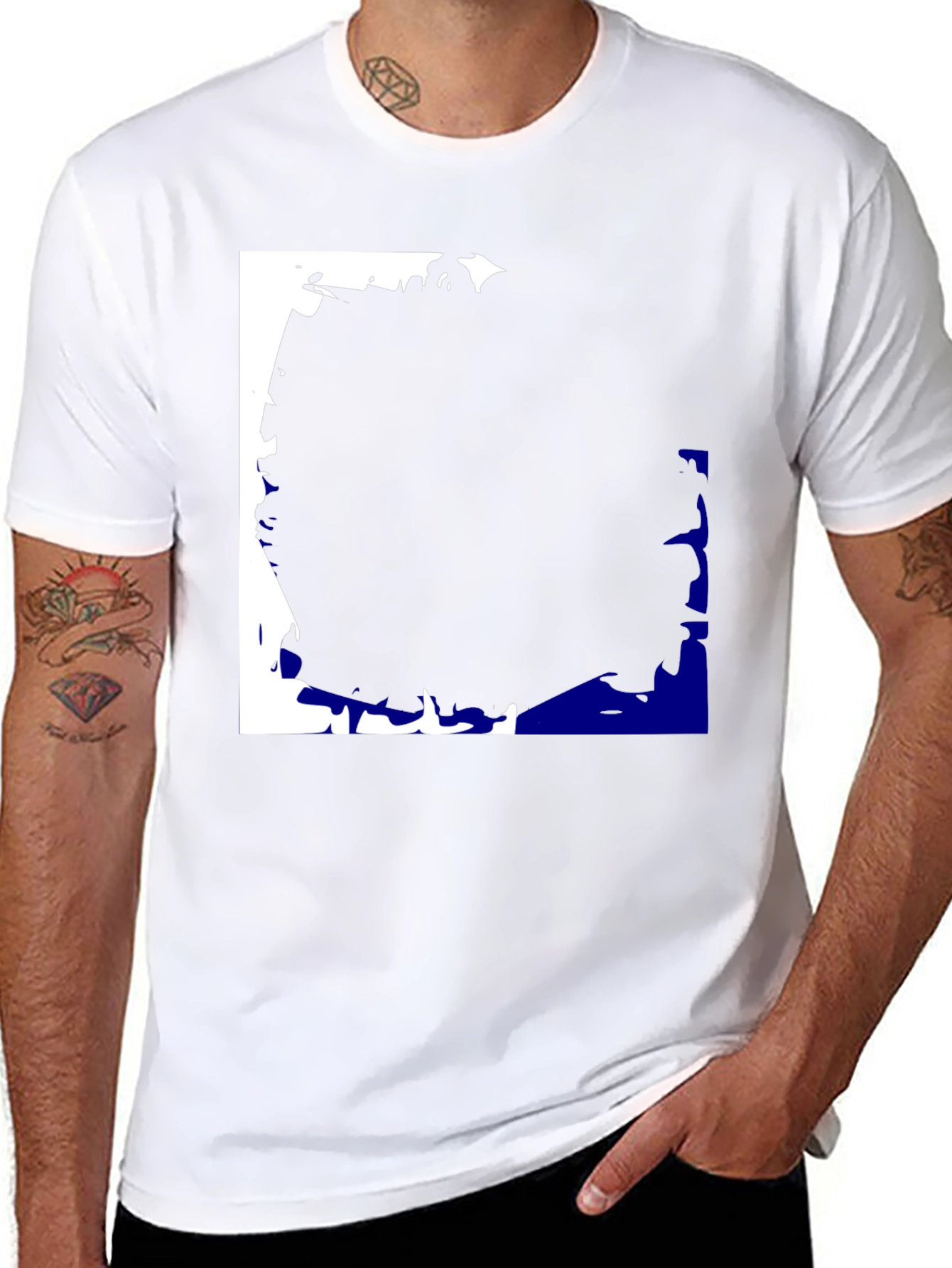 Abstract Graphic Print T-Shirt