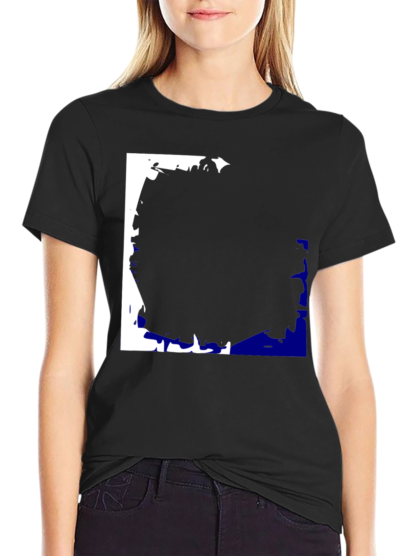 Abstract Graphic Print T-Shirt