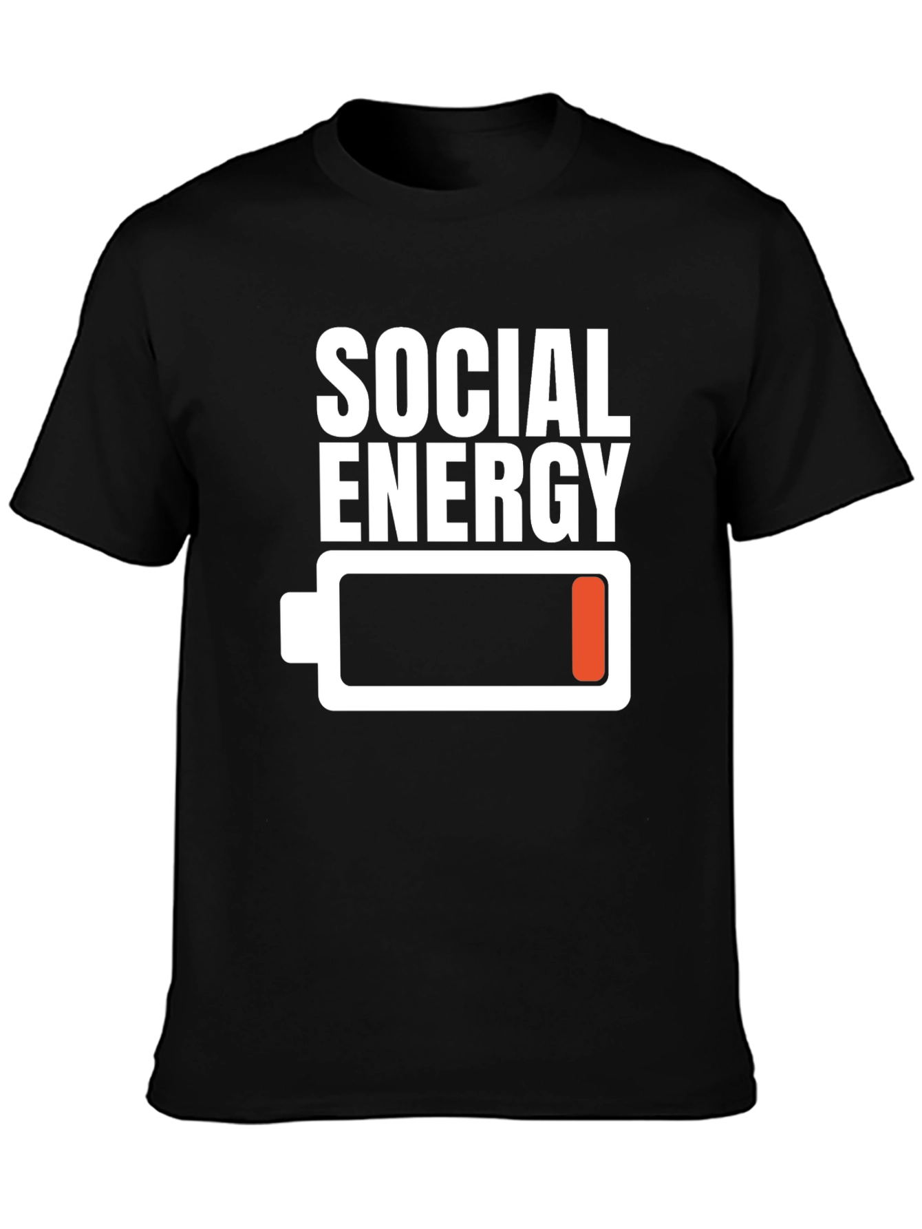 Social Energy Low Battery T-Shirt