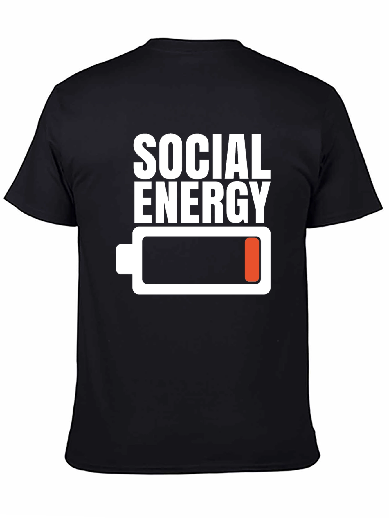 Social Energy Low Battery T-Shirt