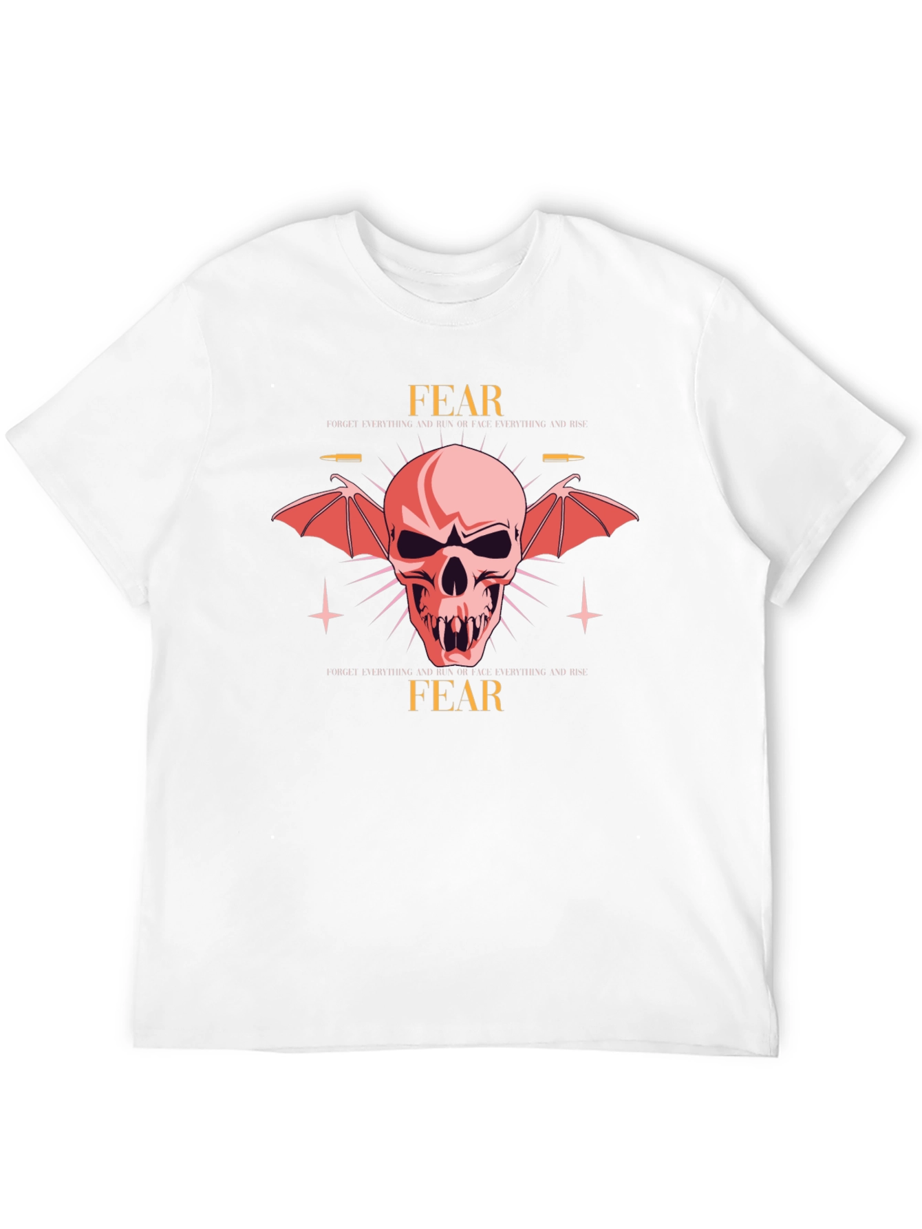 Fear Graphic Print T-Shirt