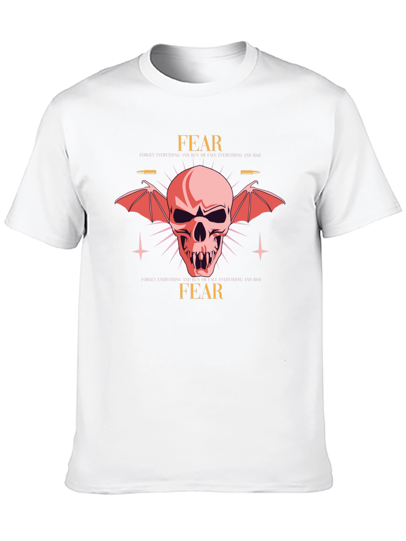 Fear Graphic Print T-Shirt