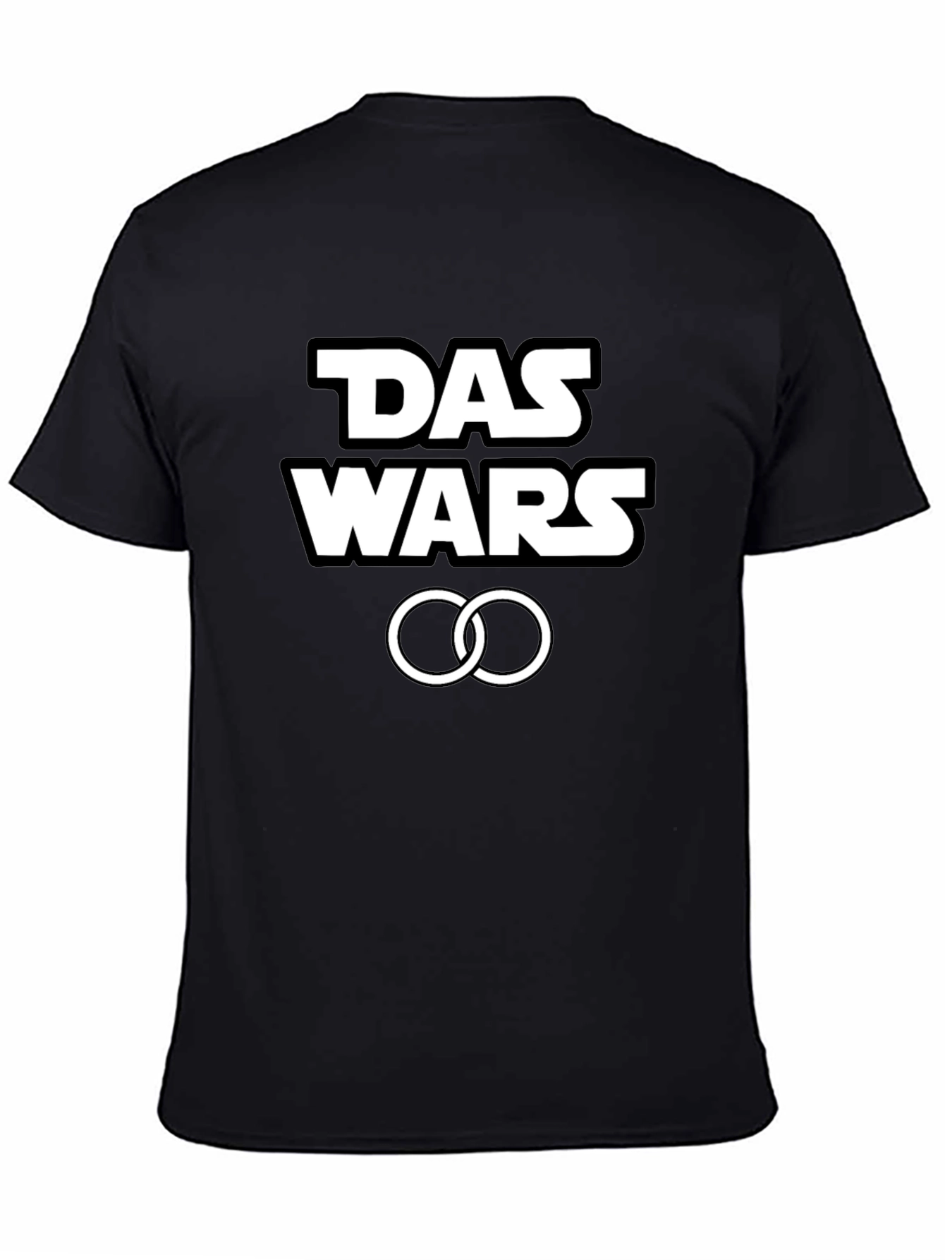 Das Wars T-Shirt - Black Cotton Graphic Tee