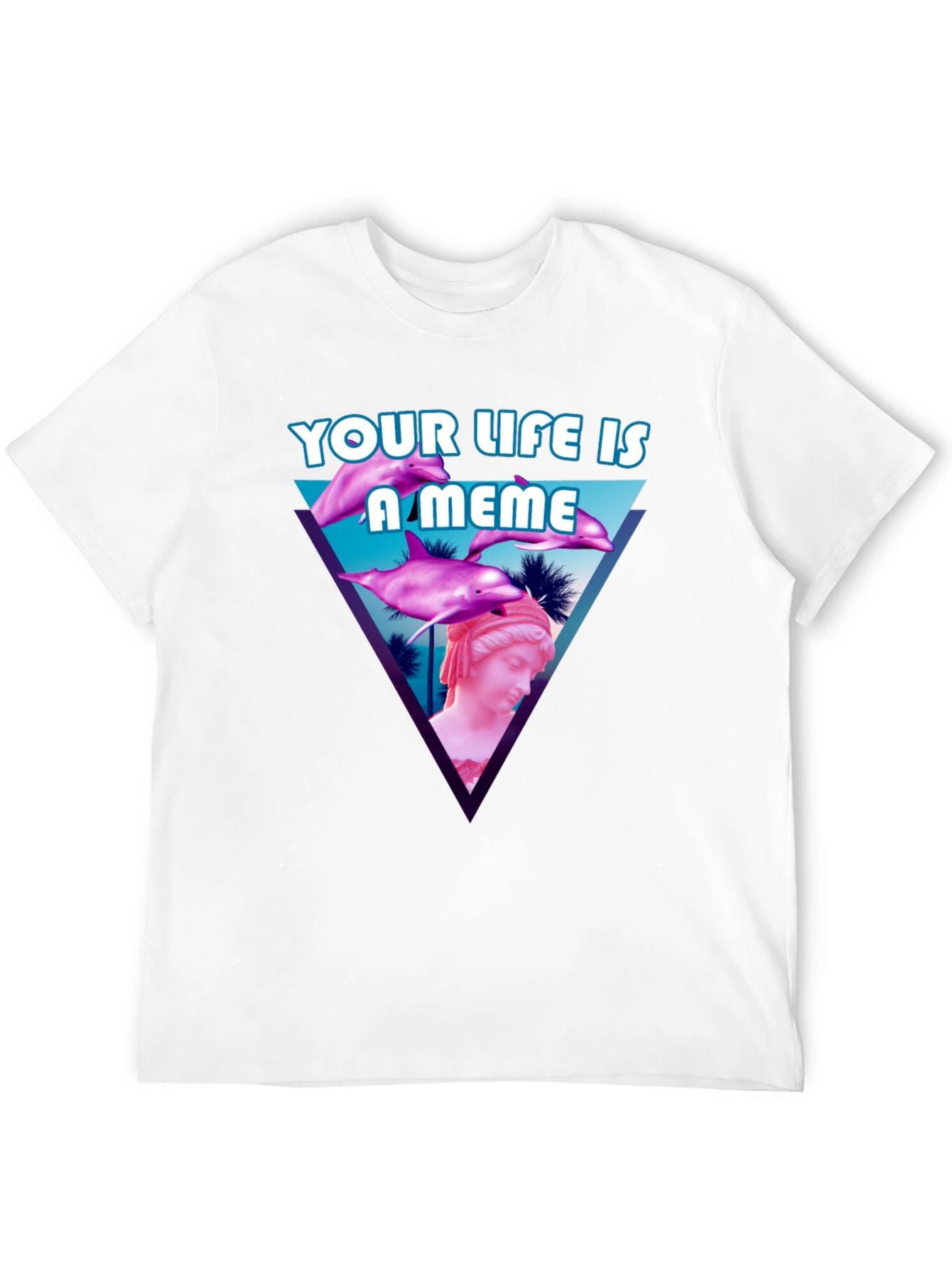Meme Life T-Shirt - Vaporwave Style