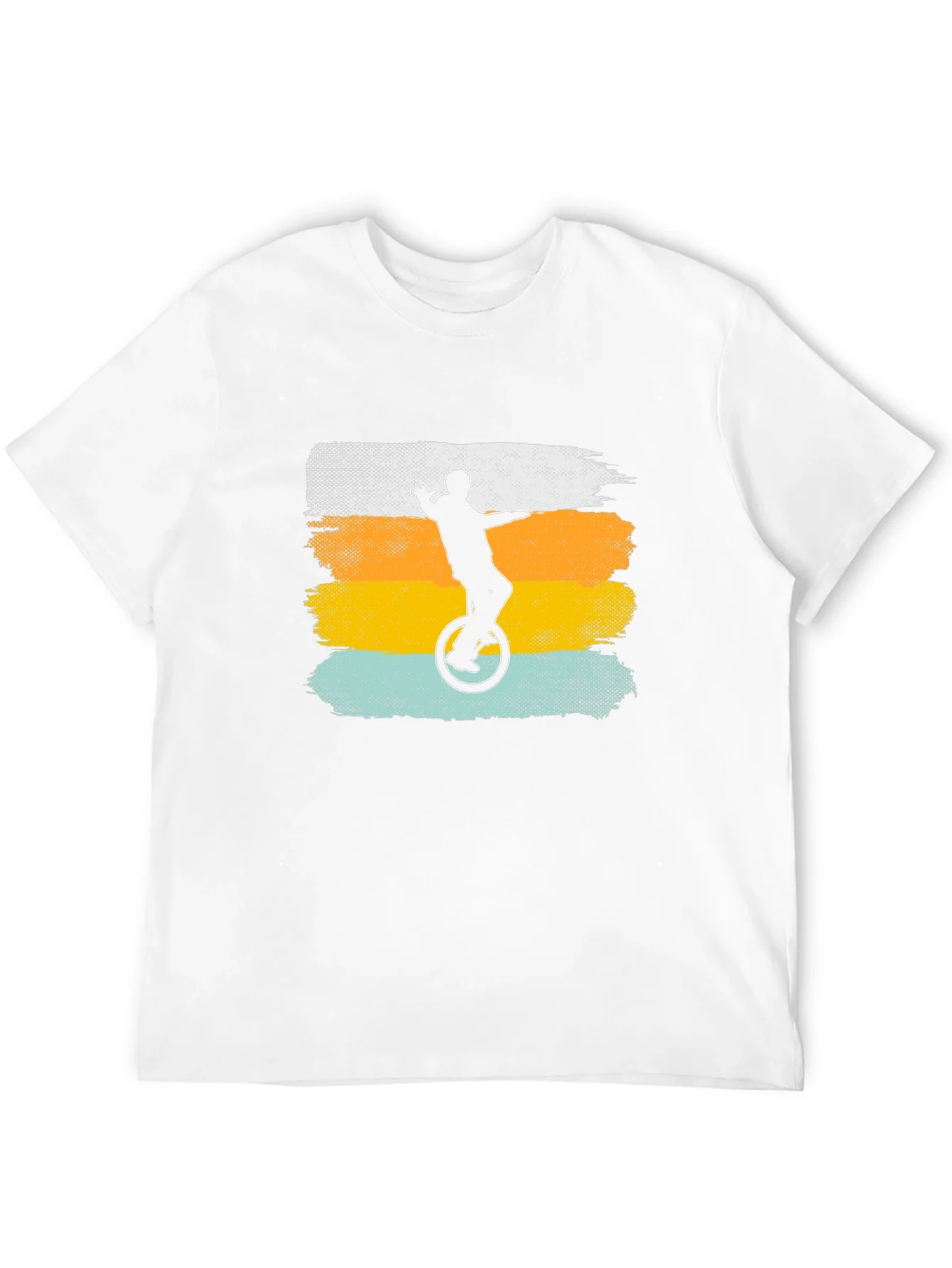 Unicycle Retro Graphic T-Shirt