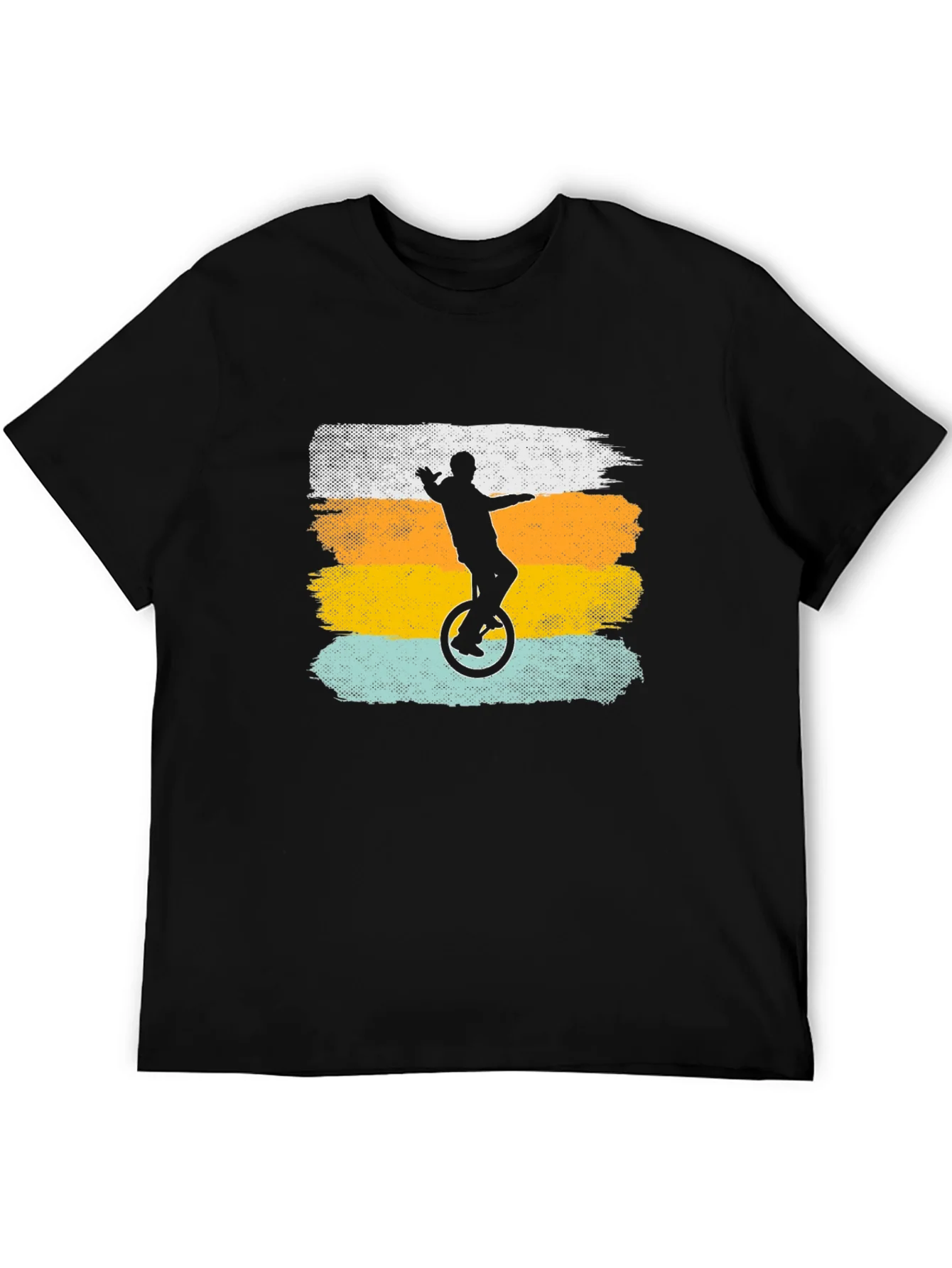 Unicycle Retro Graphic T-Shirt