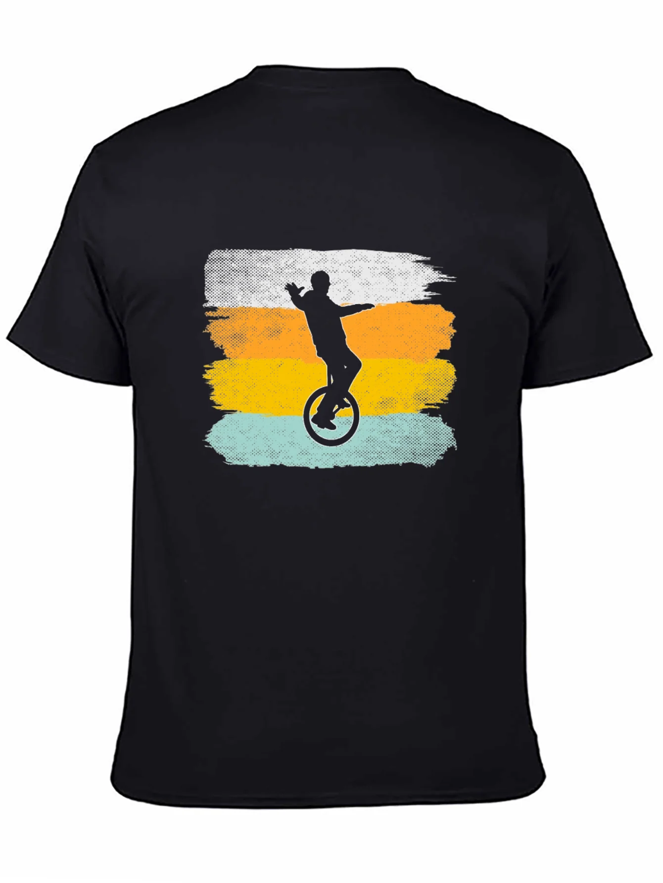 Unicycle Retro Graphic T-Shirt