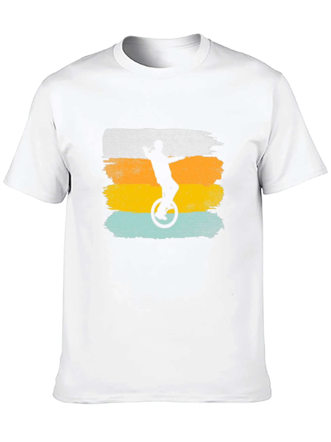 Unicycle Retro Graphic T-Shirt