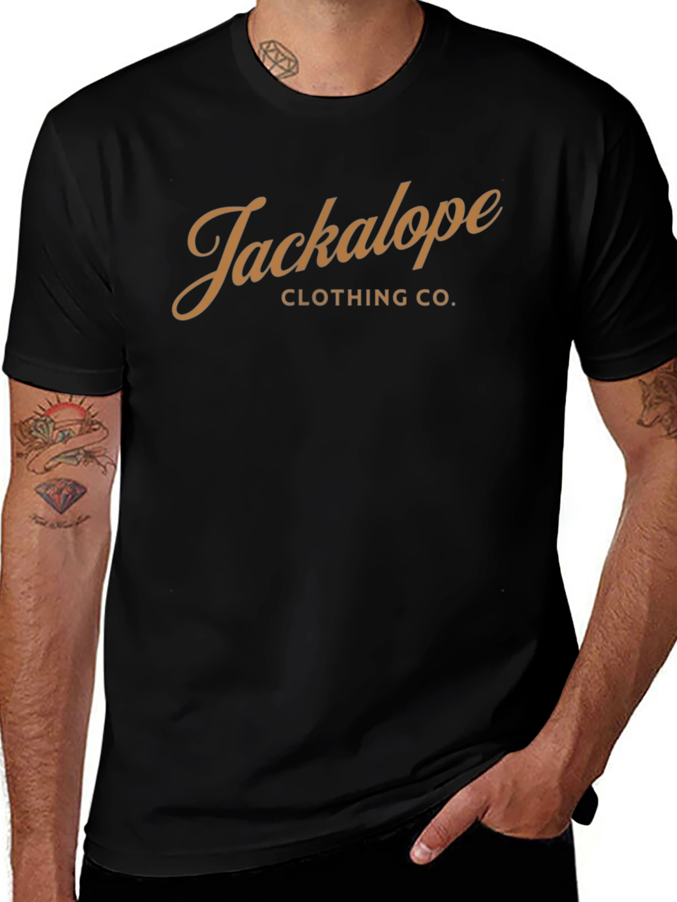 Jackalope Clothing Co. Black T-Shirt