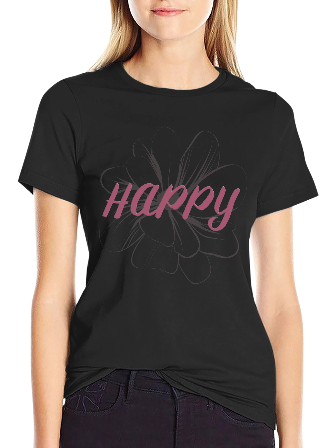 Happy T-Shirt - Casual Comfort