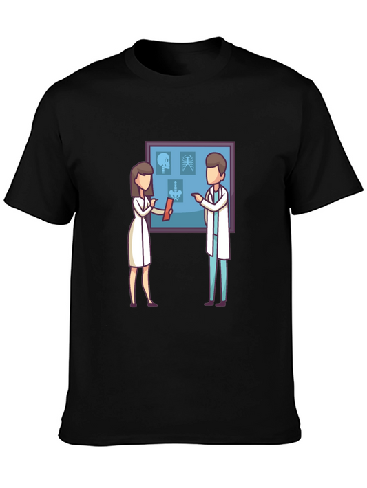 Medical X-Ray Graphic T-Shirt