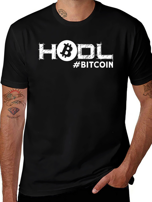 HODL Bitcoin T-Shirt - Crypto Investor Tee