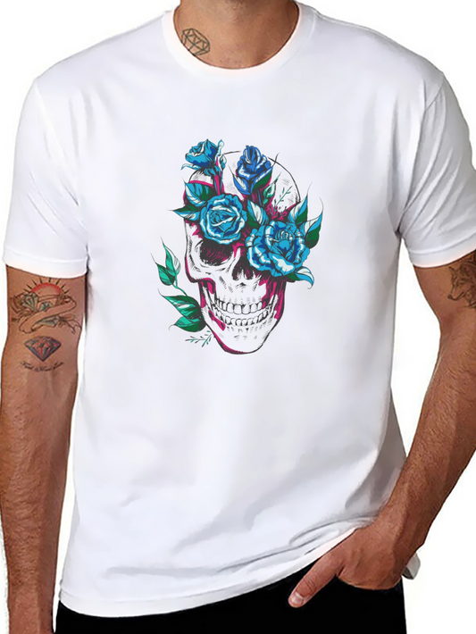 Skull and Roses Graphic Tee