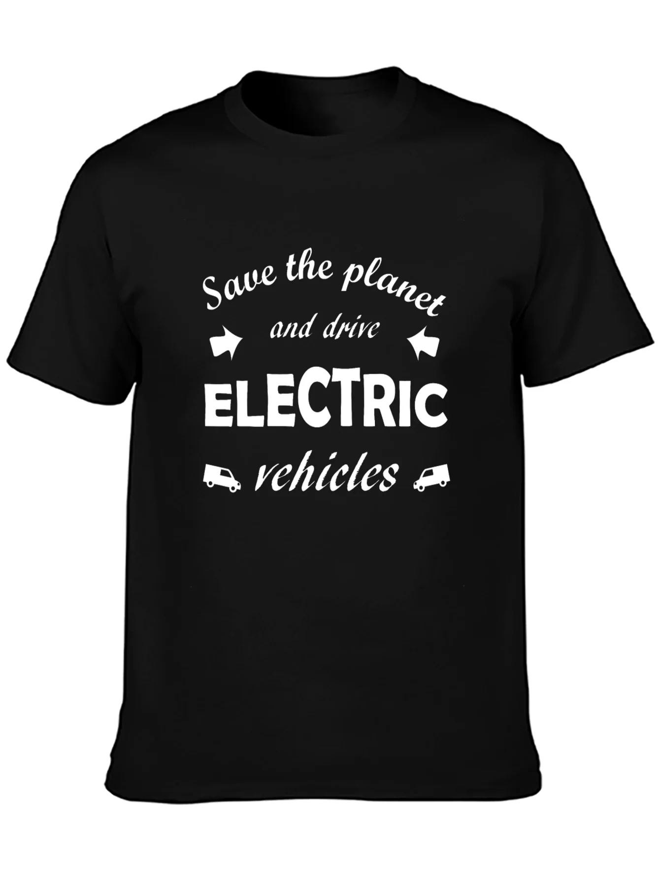 Save the Planet Electric Vehicles T-Shirt