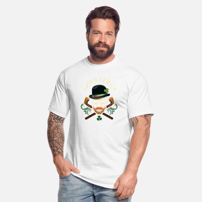 Quinn Family Irish Skull with Shillelagh