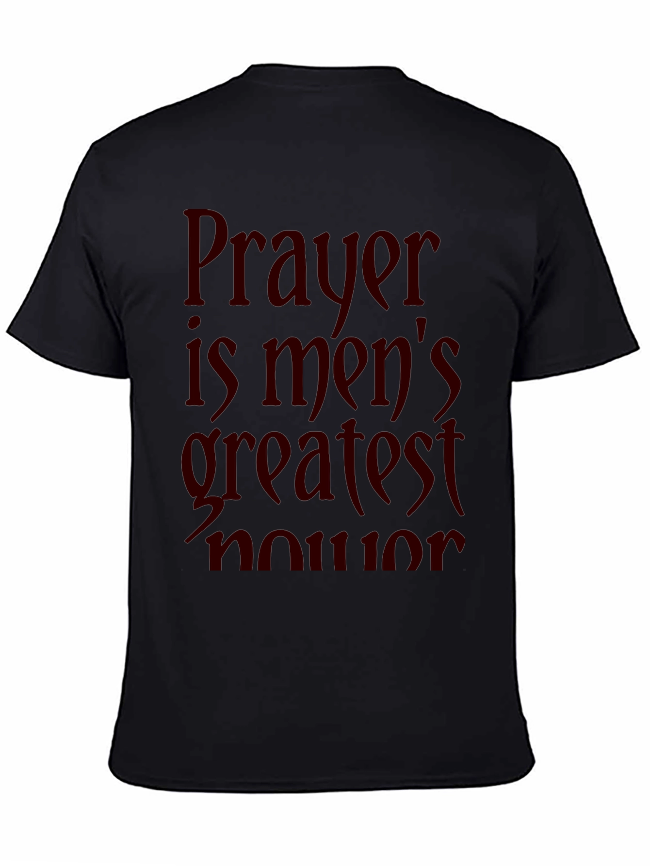 Prayer Mens Graphic T-Shirt