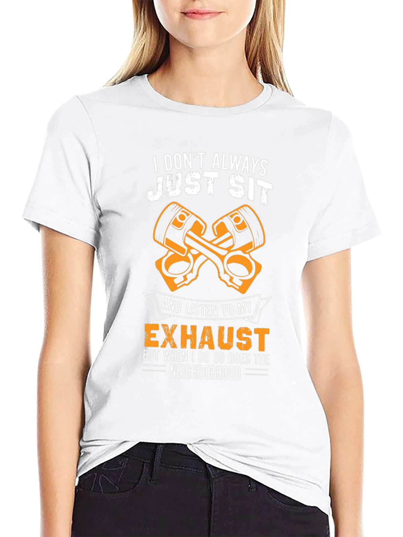 I Dont Always Just Sit Car Enthusiast Graphic T-Shirt