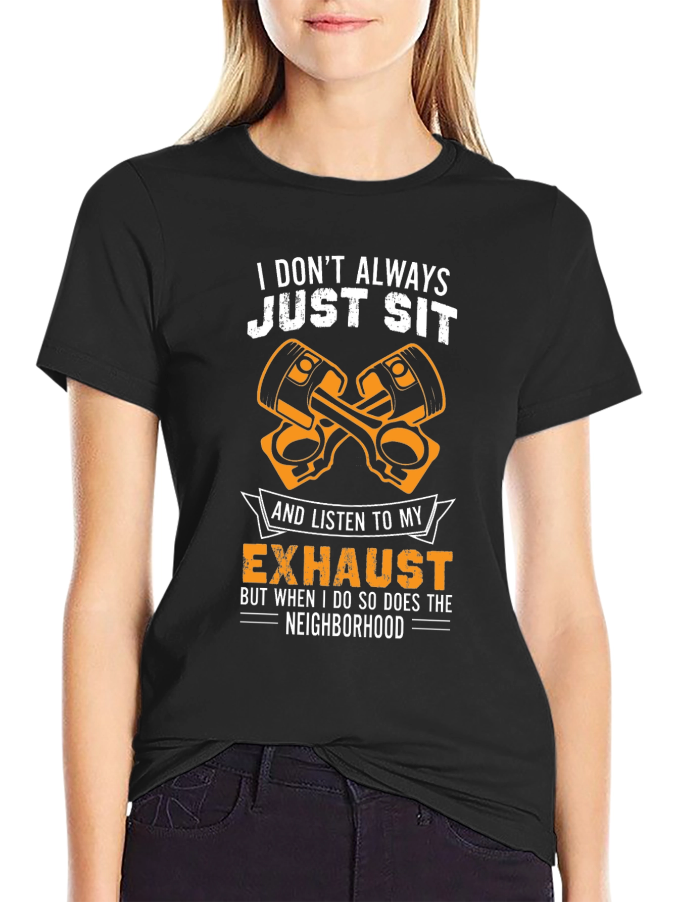 I Dont Always Just Sit Car Enthusiast Graphic T-Shirt