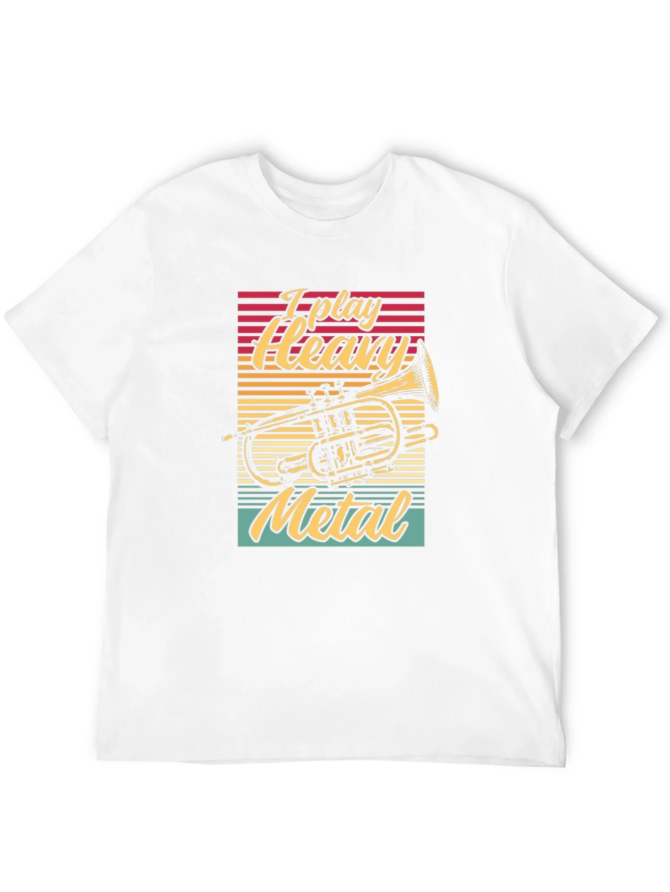 I Play Heavy Metal T-Shirt Music Lover Tee