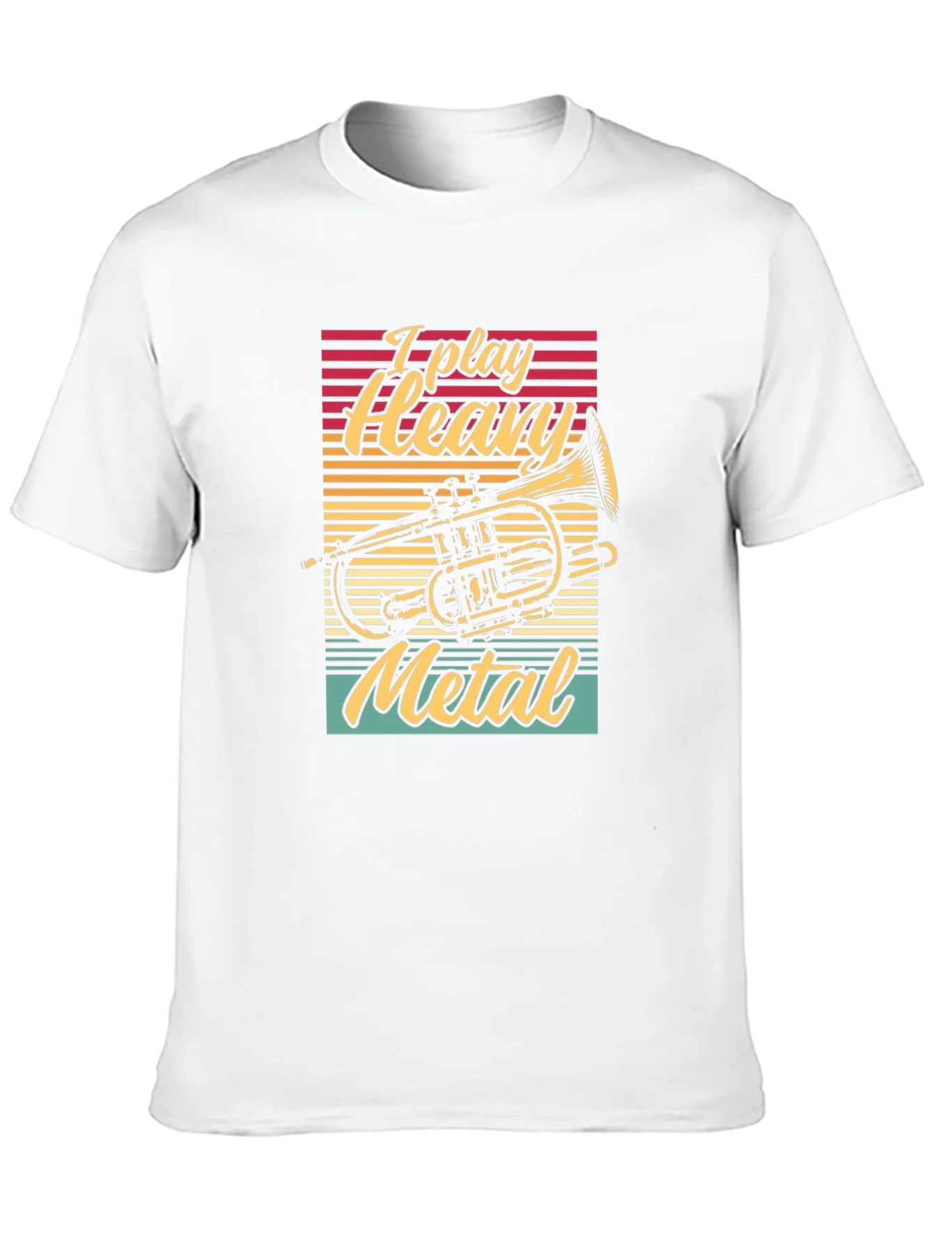 I Play Heavy Metal T-Shirt Music Lover Tee