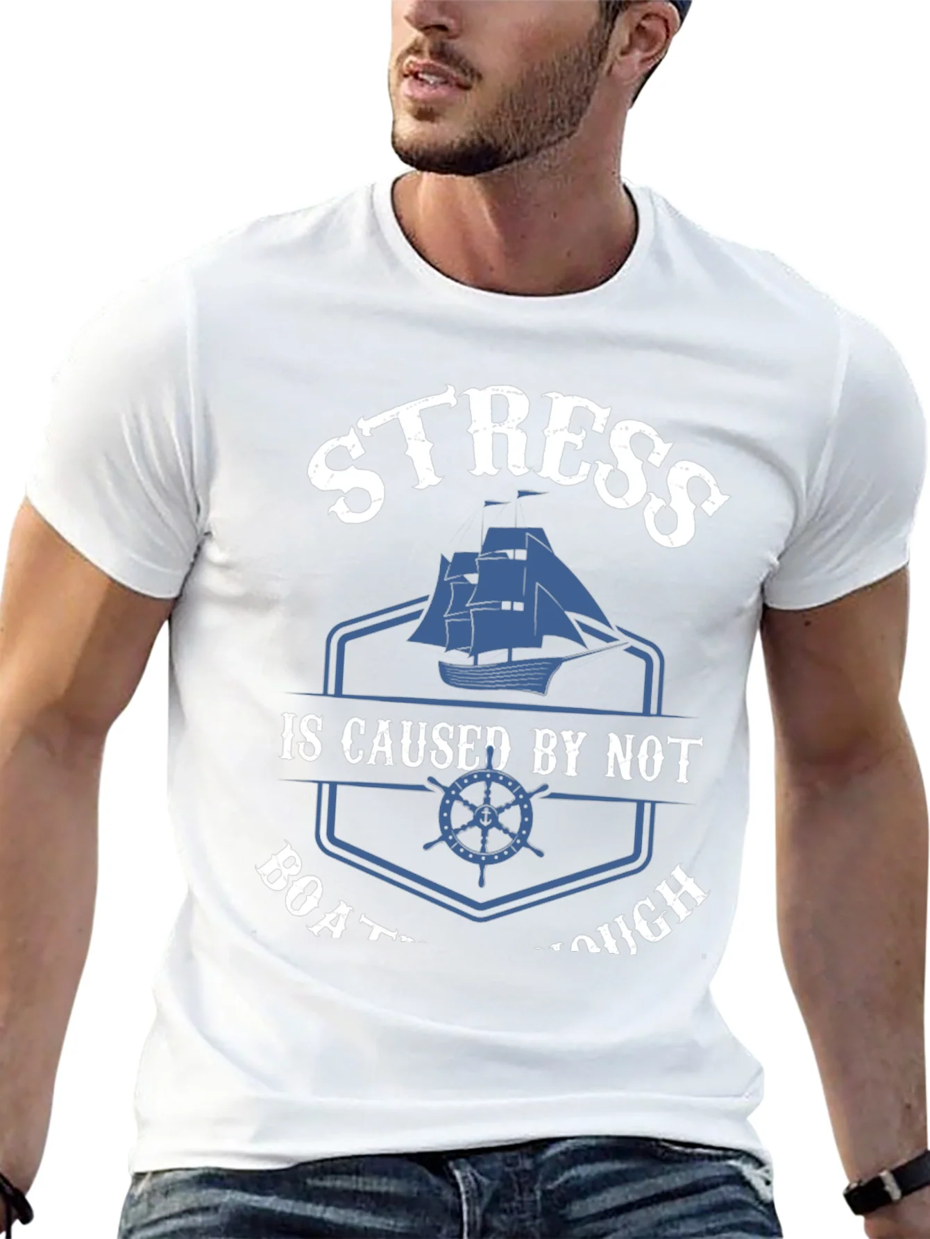 Stress Caused By Not Boating Enough T-Shirt