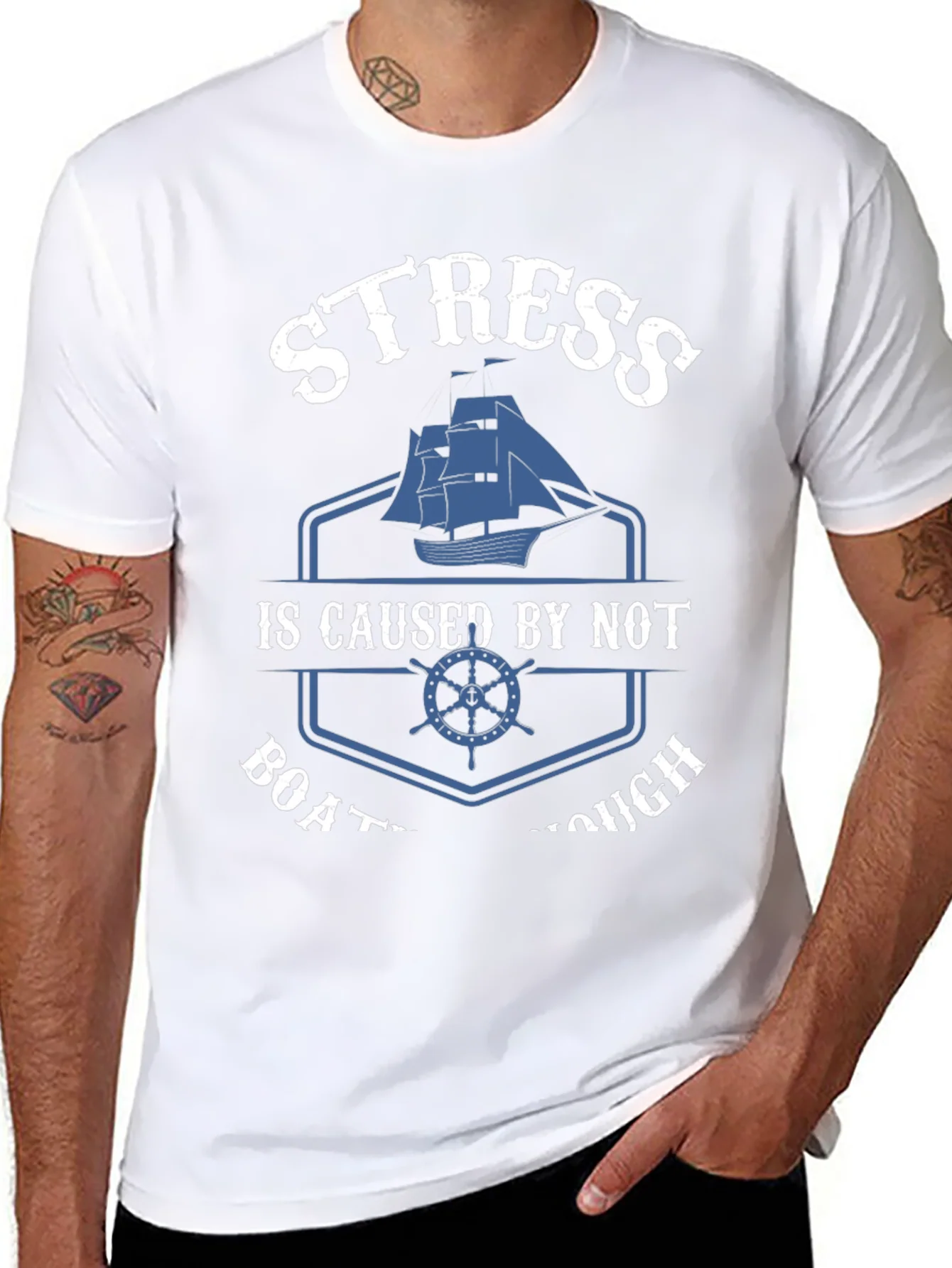 Stress Caused By Not Boating Enough T-Shirt