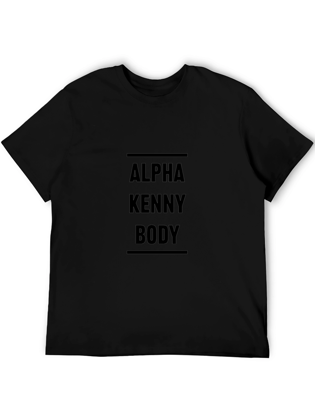 Alpha Kenny Body Black T-Shirt