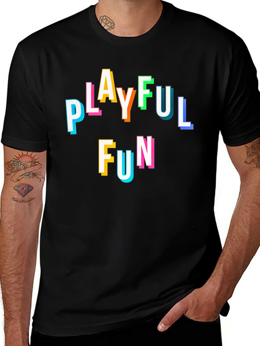 Playful Fun Graphic T-Shirt