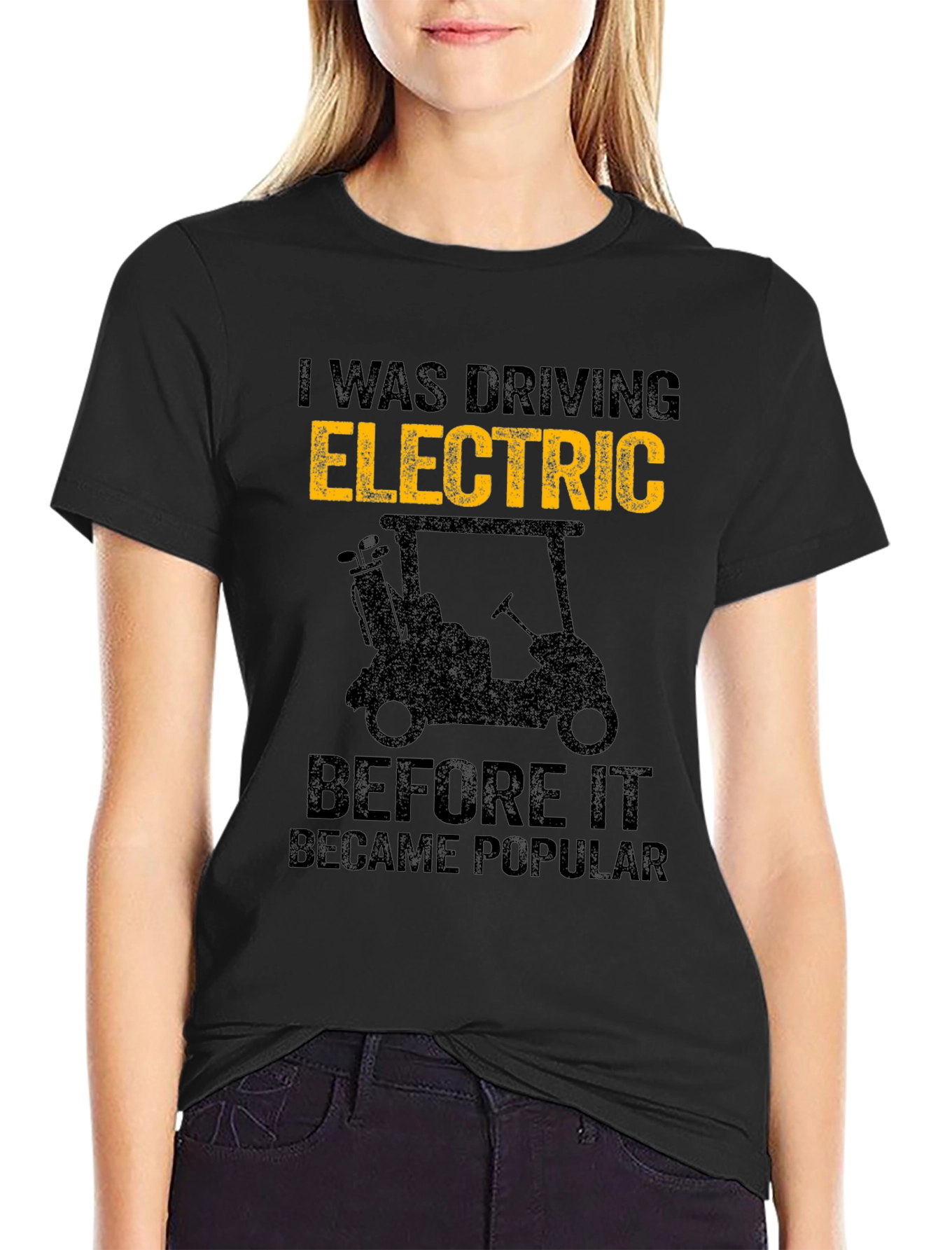 Electric Golf Cart T-Shirt - Drive Electric!