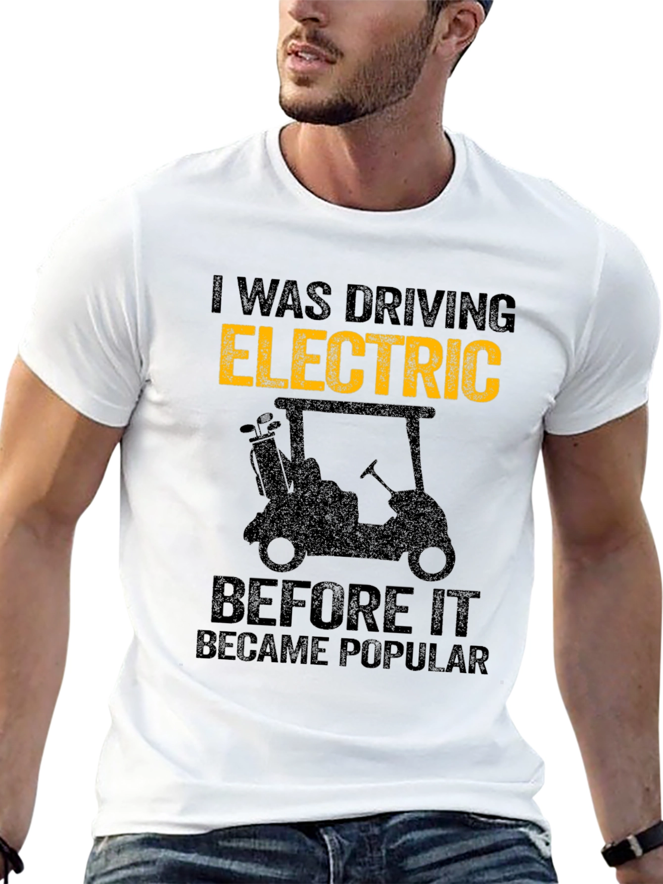 Electric Golf Cart T-Shirt - Drive Electric!