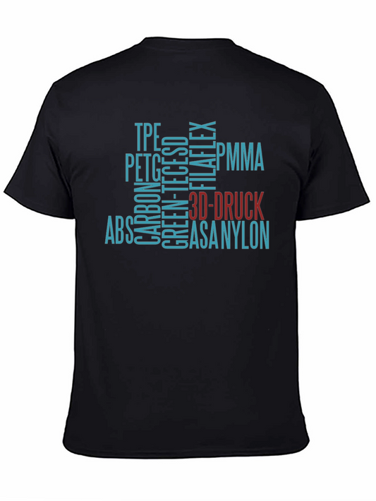 3D Printing Materials T-Shirt | 3D-Druck