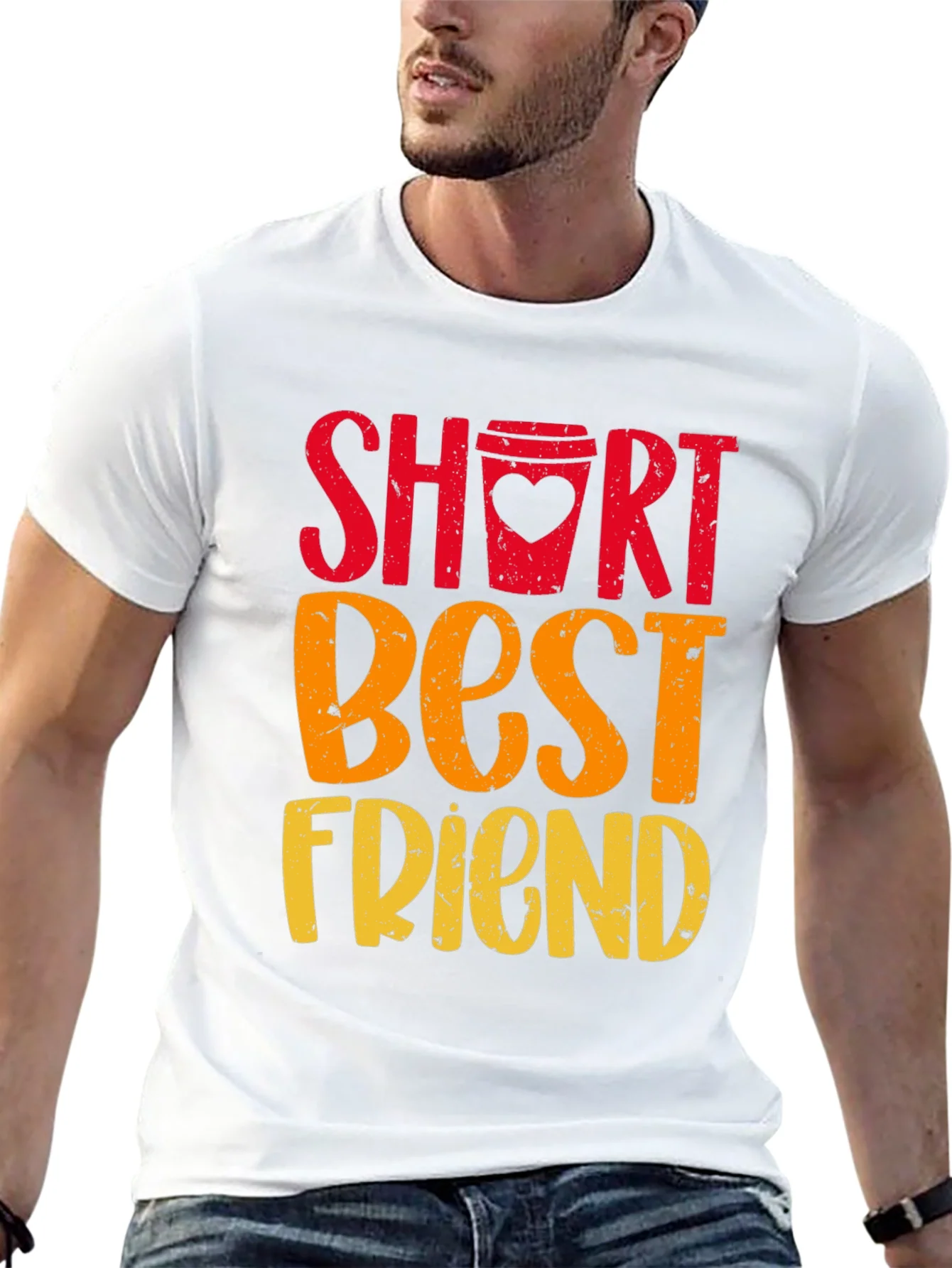 Short Best Friend Graphic Tee