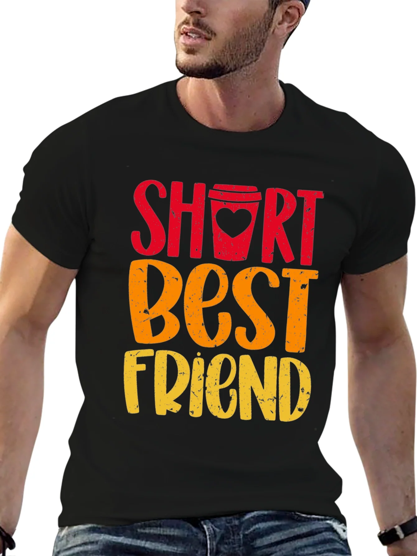 Short Best Friend Graphic Tee