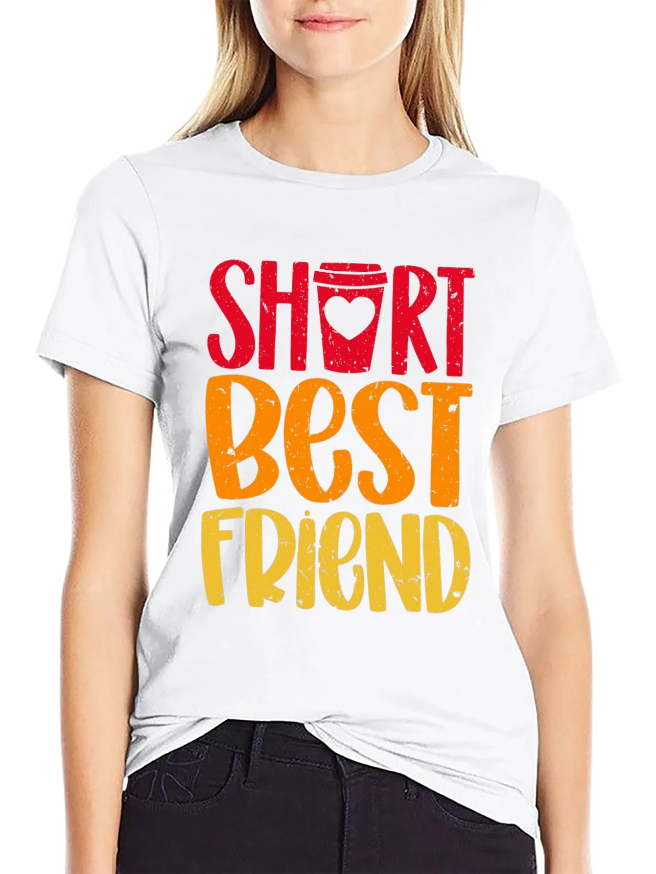 Short Best Friend Graphic Tee