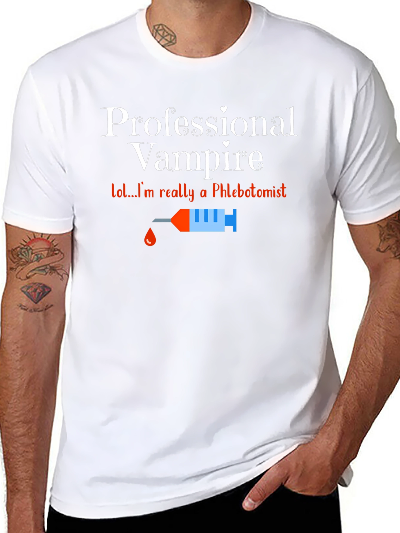 Professional Vampire Phlebotomist T-Shirt
