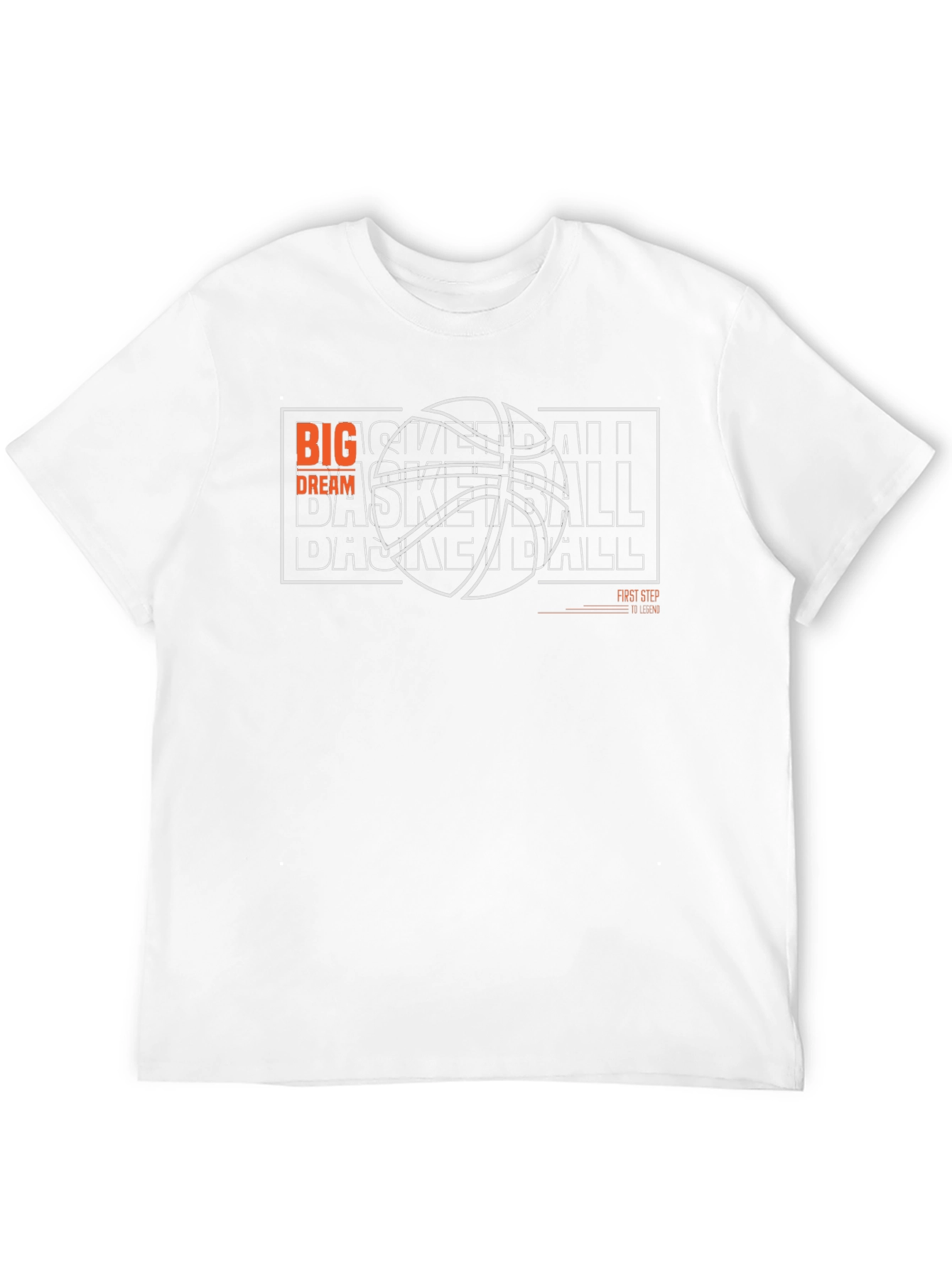 Basketball Big Dream Graphic T-Shirt