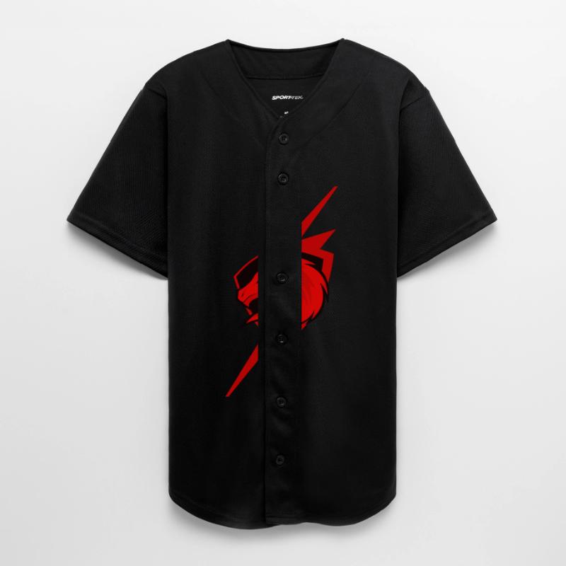 Red Dragon Emblem with Lightning Effect