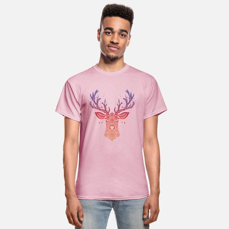 Reindeer with snowflakes