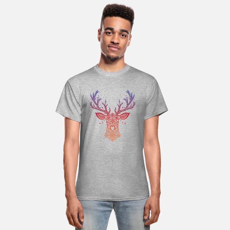 Reindeer with snowflakes